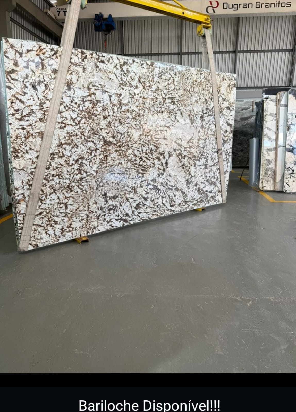 Chapa de granito branco